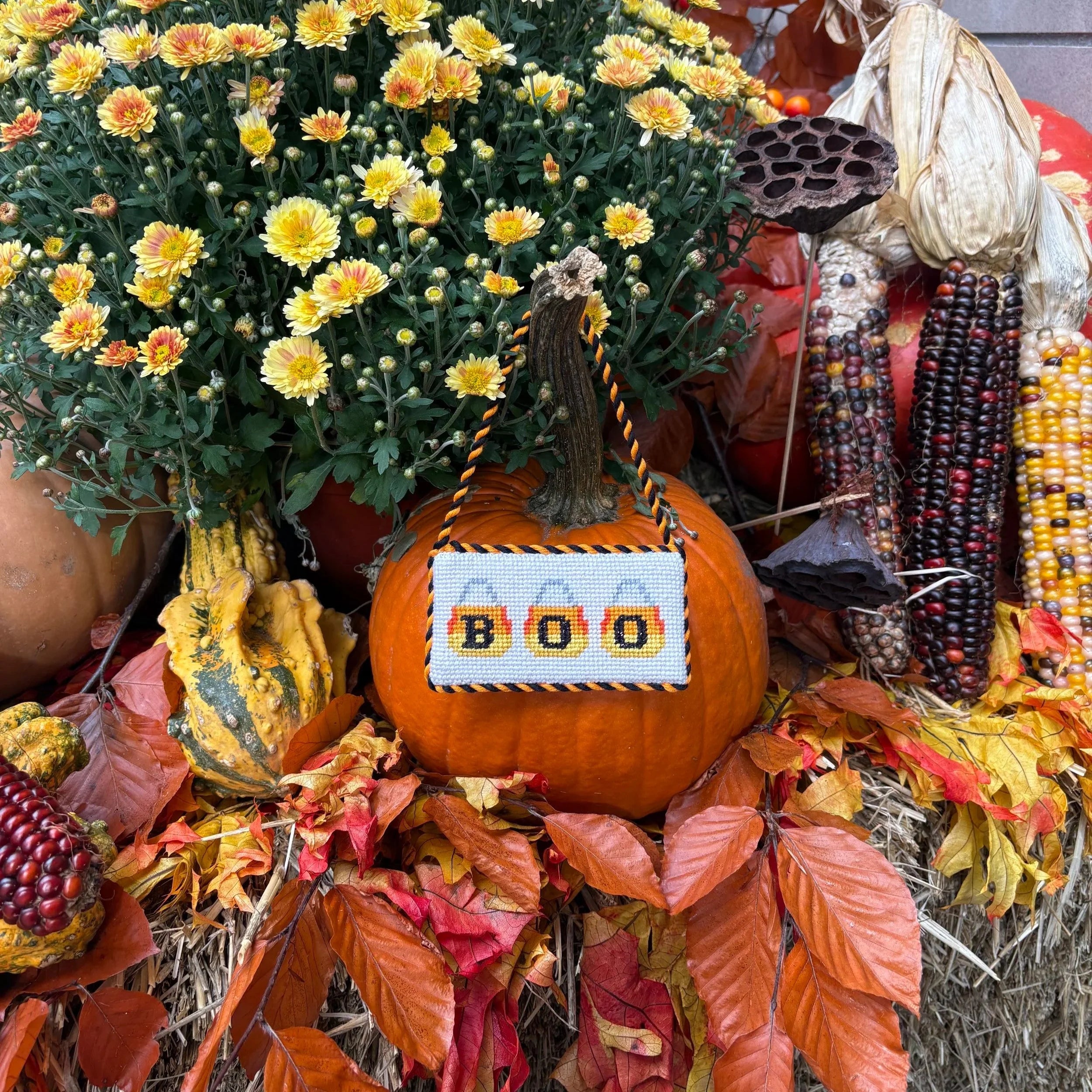 Candy Corn Boo